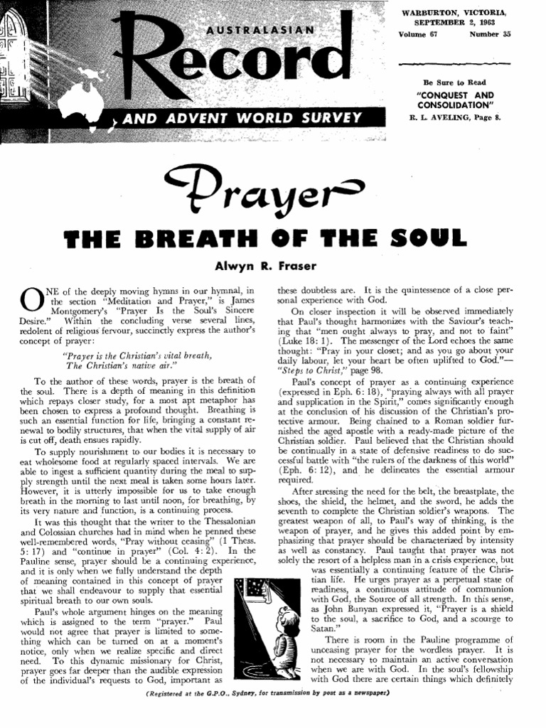 The Essence of Continuous Prayer | PDF | Prayer | God