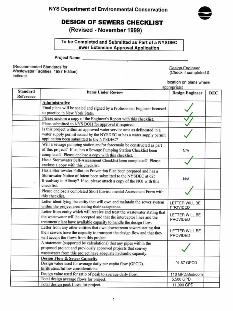 Dec Checklist - Sample | PDF