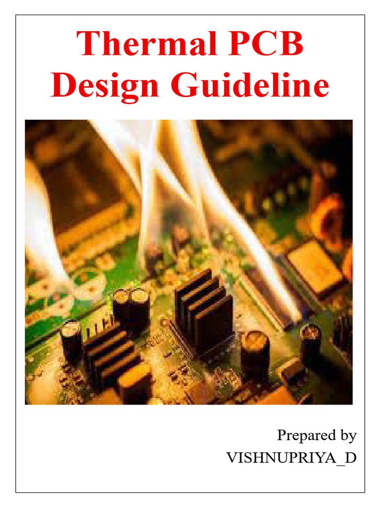 Thermal PCB Design Guidelines Explained | PDF | Printed Circuit Board ...