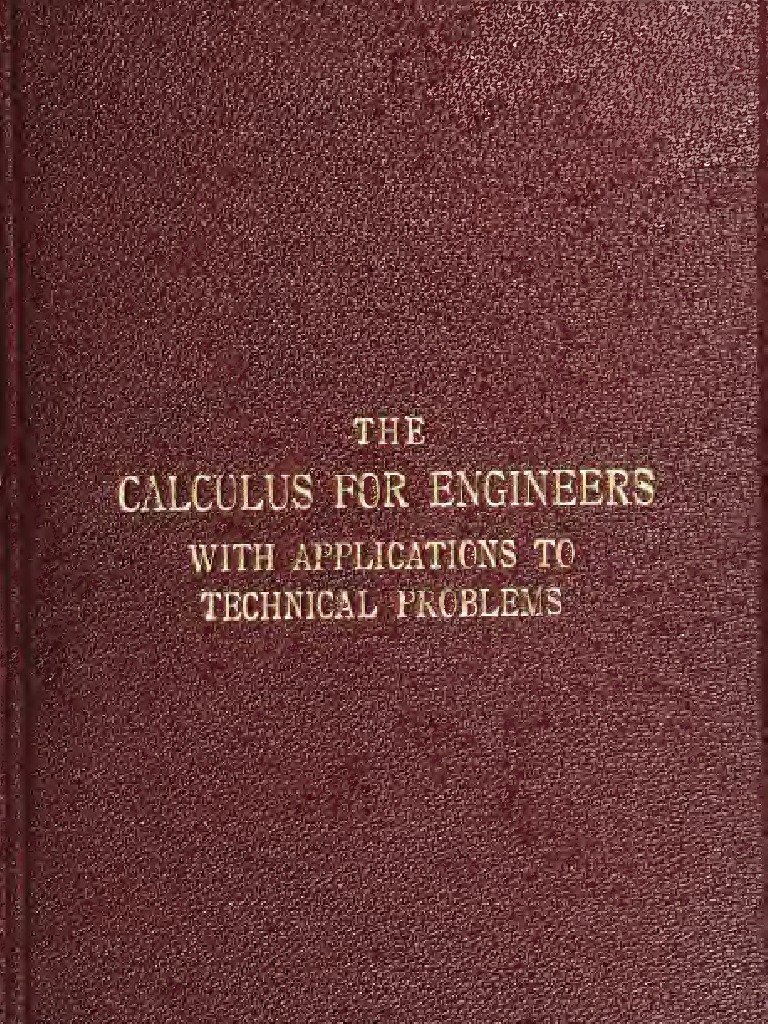 Calculus For Engineers | PDF | Maxima And Minima | Trigonometric Functions