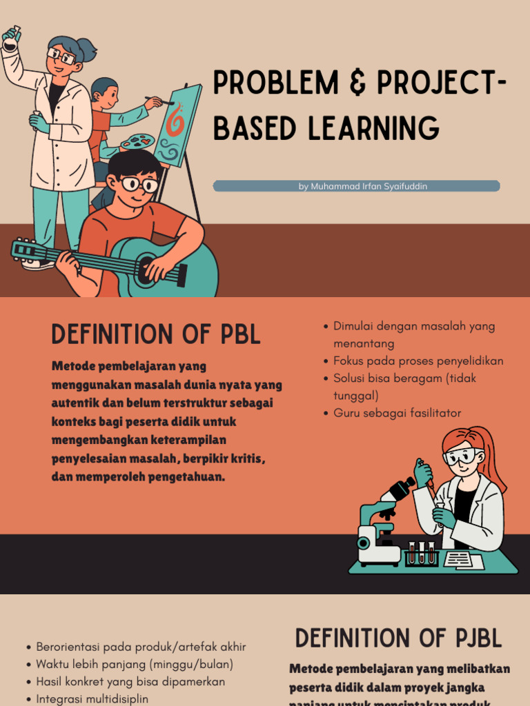 PBL dan PjBL: Metode Pembelajaran Efektif | PDF