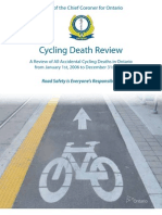 Ontario Coroner's report on cycling deaths