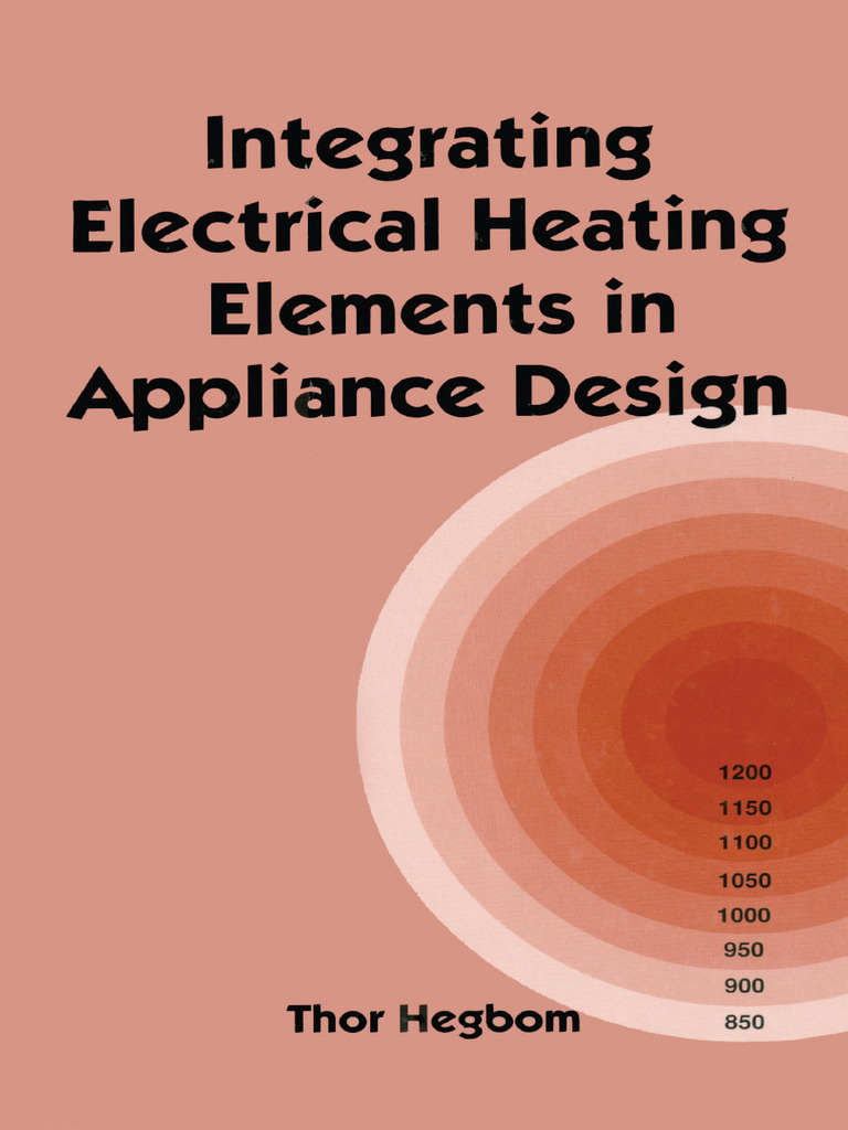 Electrical Heating in Appliance Design | PDF | Electricity ...