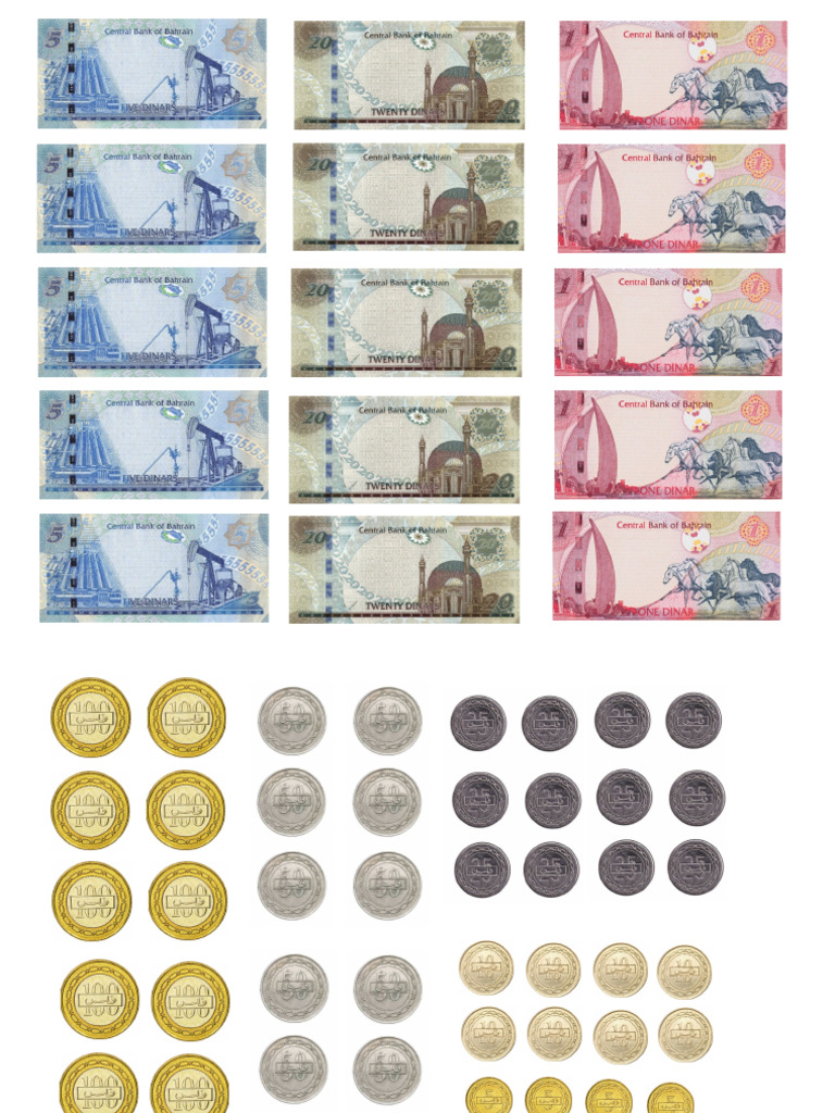 Sample Banknotes and Coins | PDF