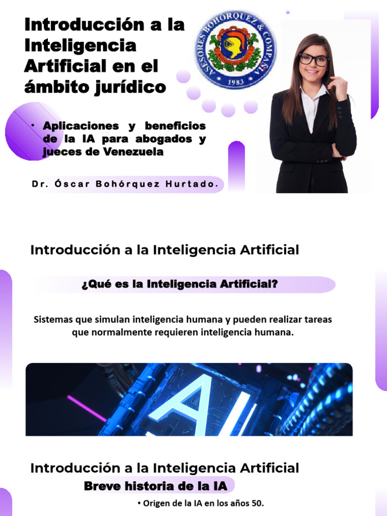 IA en el Derecho: Beneficios para Abogados | PDF | Inteligencia ...