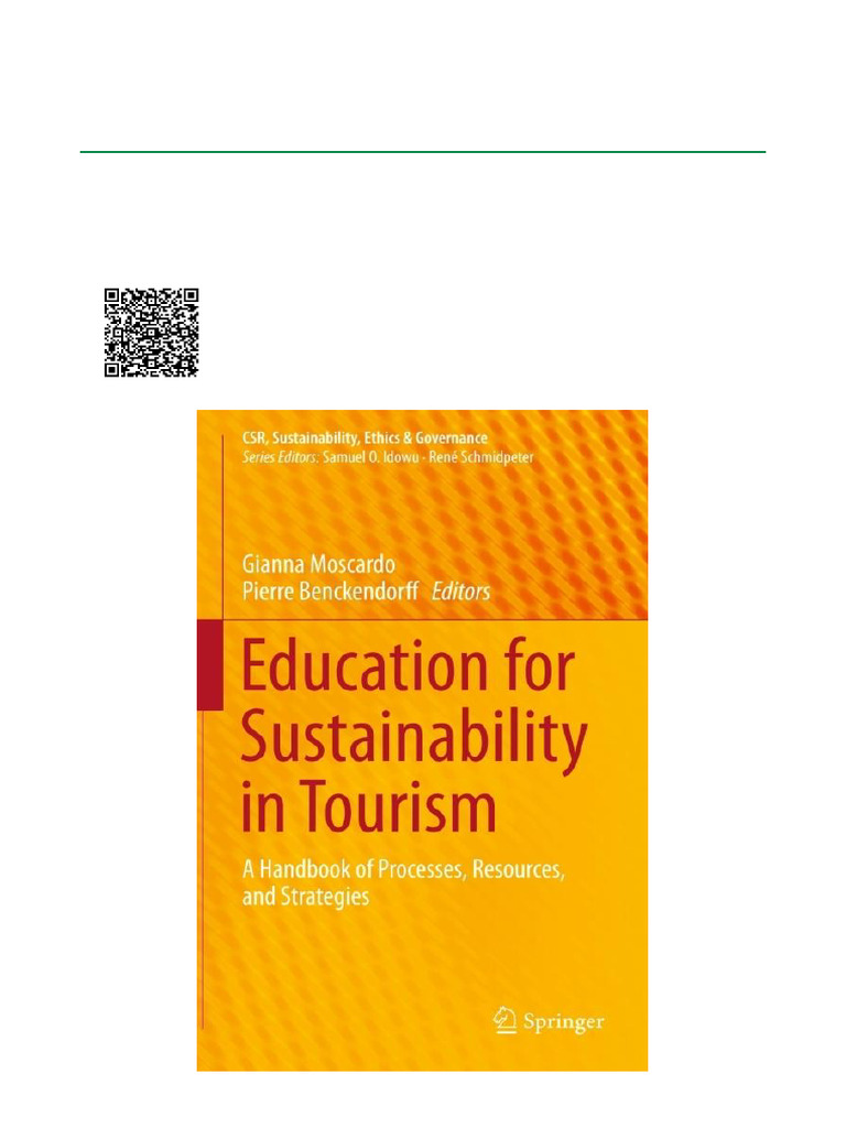 Handbook for Sustainable Tourism Education | PDF | Sustainability ...