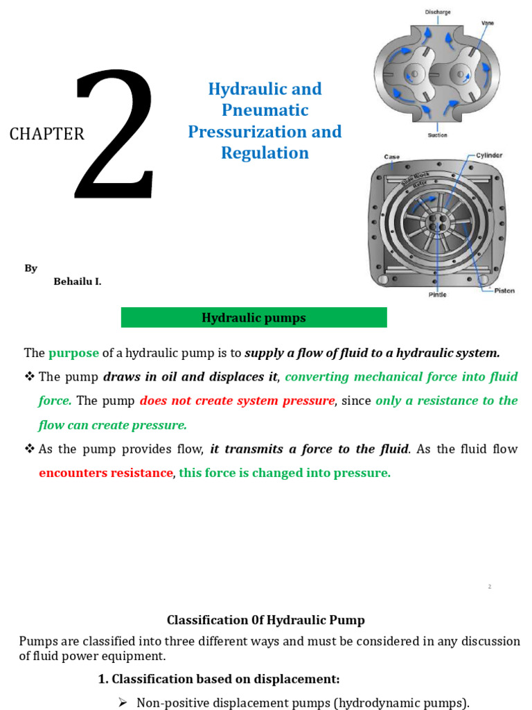 Hydraulic and Pneumatic Pump Systems | PDF | Pump | Gases