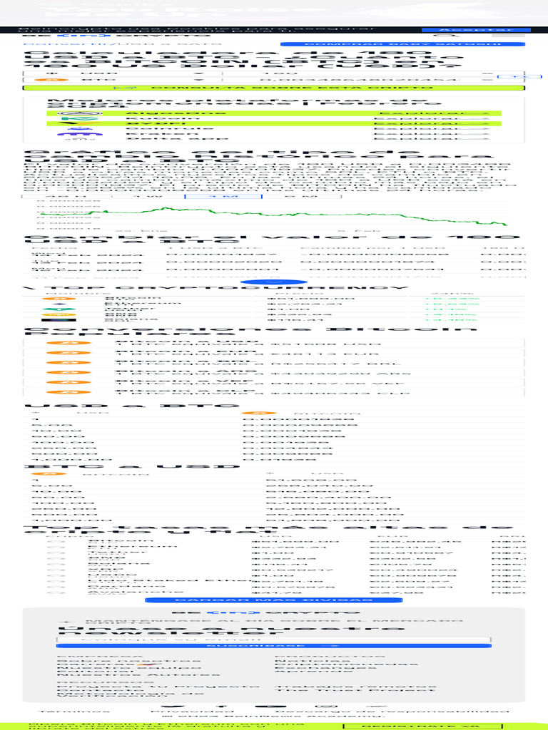 Convertir USD A SATS (US Dollar A Baby Satoshi) - BeInCrypto | PDF |  Proyectos | Bancario