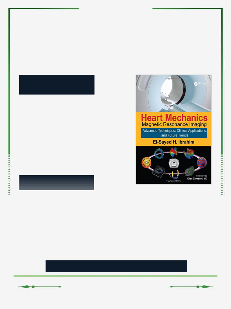 Heart mechanics : magnetic resonance imaging 1st Edition Ibrahim eBook ...