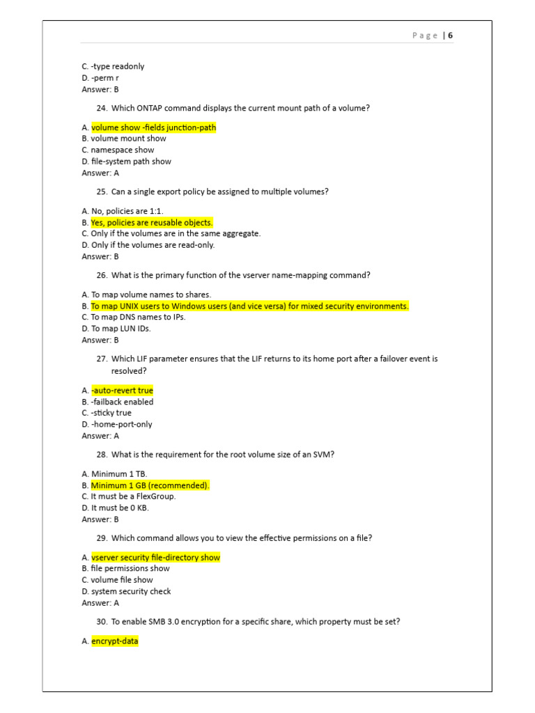 ONTAP Command Reference and Quotas Guide | PDF | Internet Protocols ...