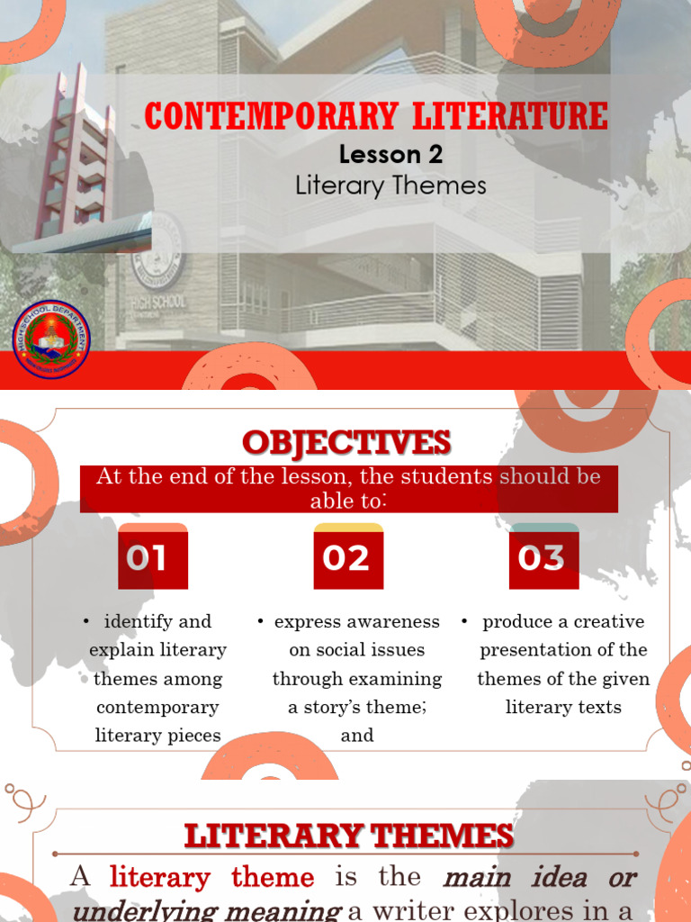 Lesson 2 Literary Themes | PDF | Human Migration | Apocalyptic And Post ...