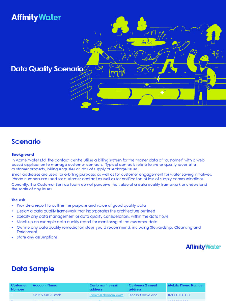 dq-scenario | PDF | Data Quality | Data