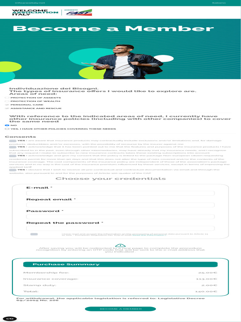 Insurance Membership Application Guide | PDF | Insurance