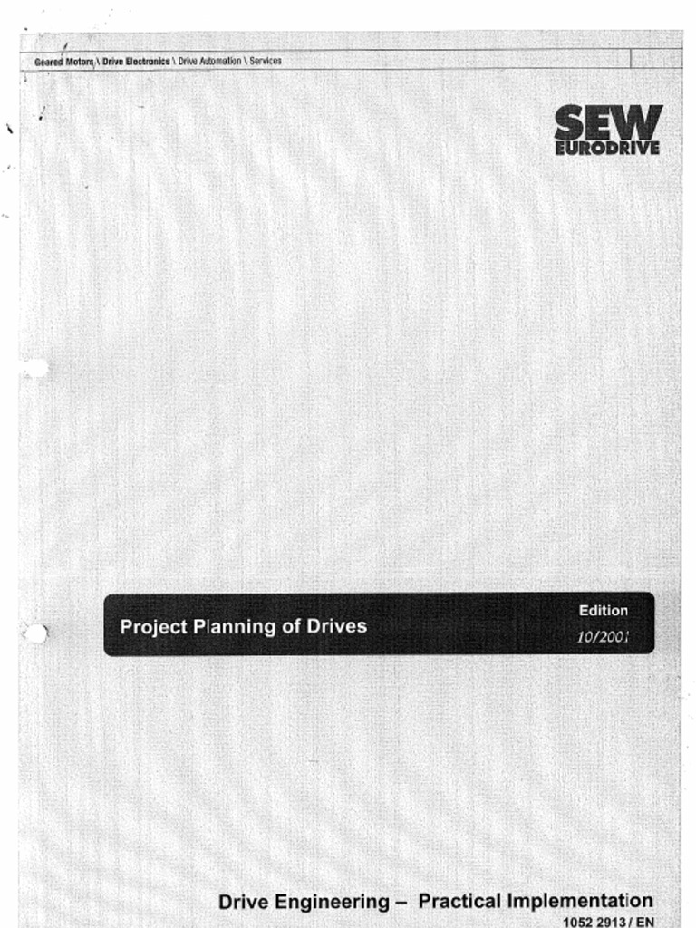 SEW EngineeringDrives2001 | PDF