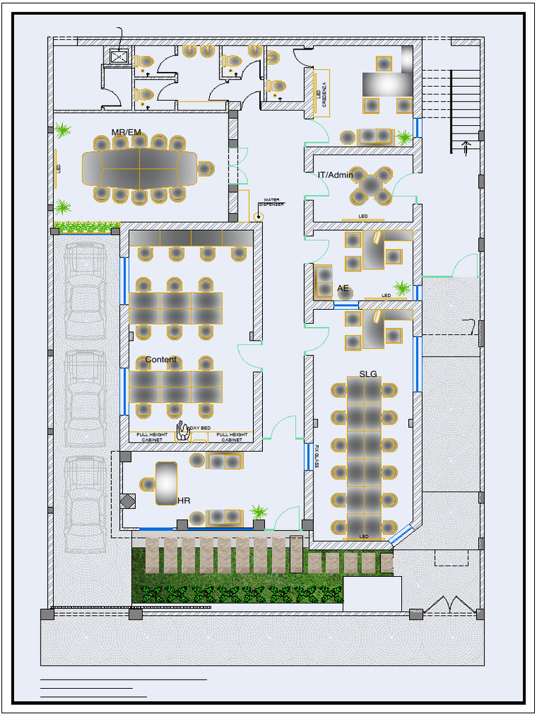 Ground Floor Furniture Layout Plan | PDF | Architectural Elements ...