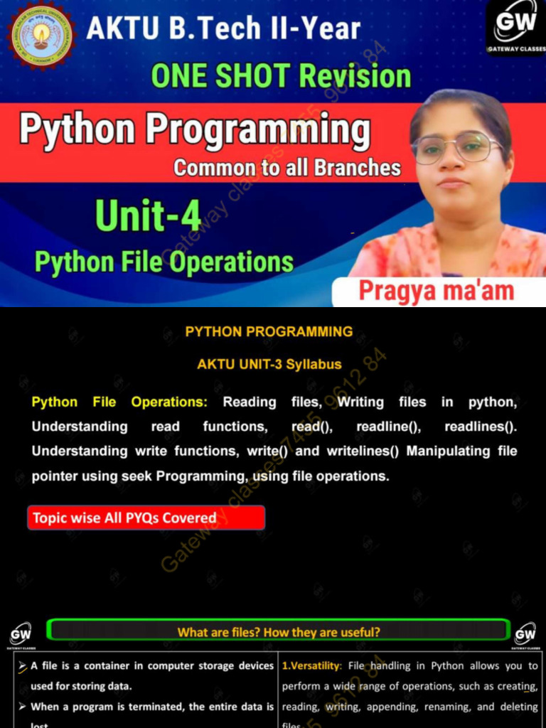 Python U-4 ONE SHOT Notes - 65dd5913-3743-44ab-9d36 - 251216 - 182053 | PDF