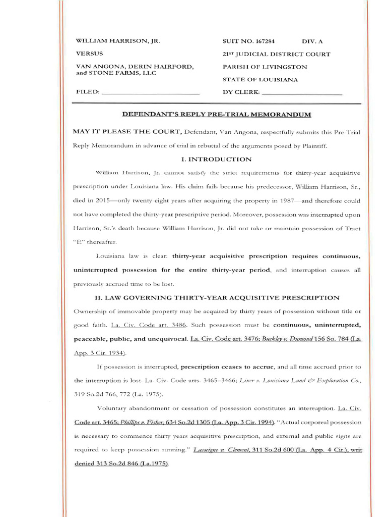 Reply Memo - Angona 2 | PDF