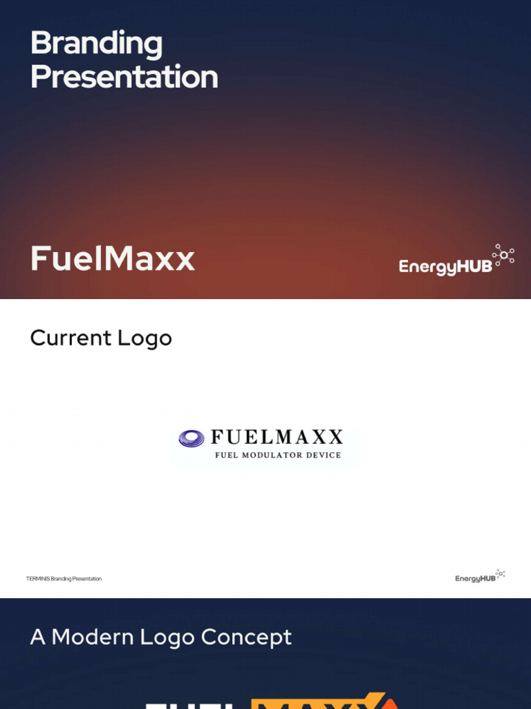 FUELMAXX Branding Presentation | PDF