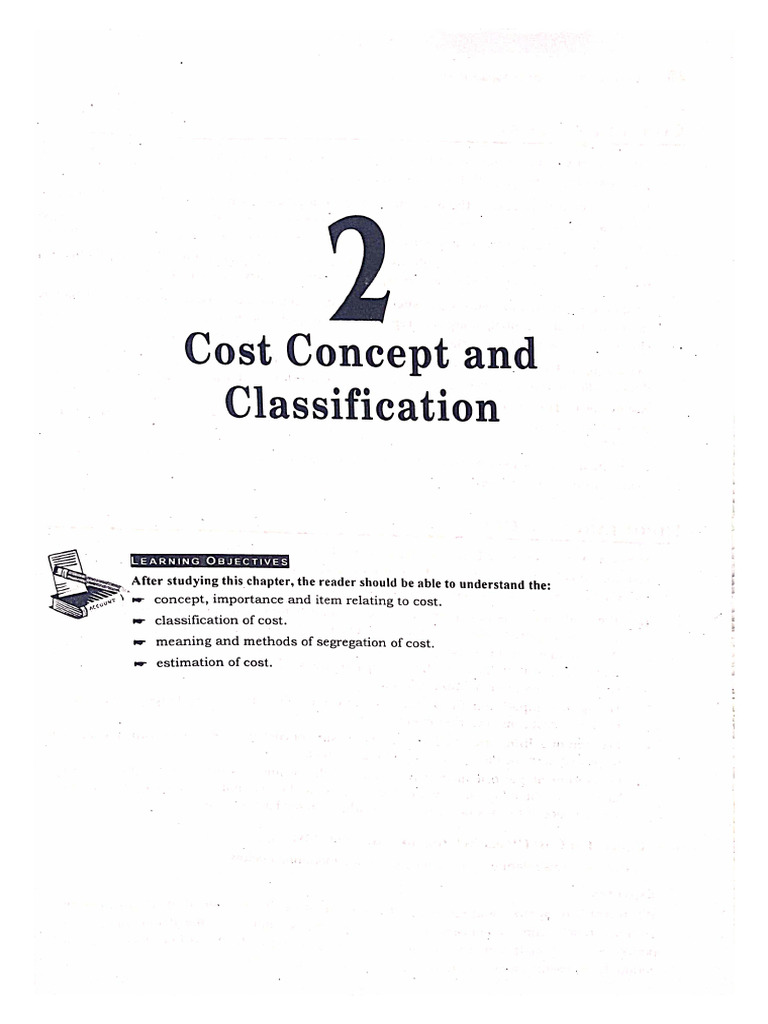 Cost and Management Accounting Chapter - 2 | PDF