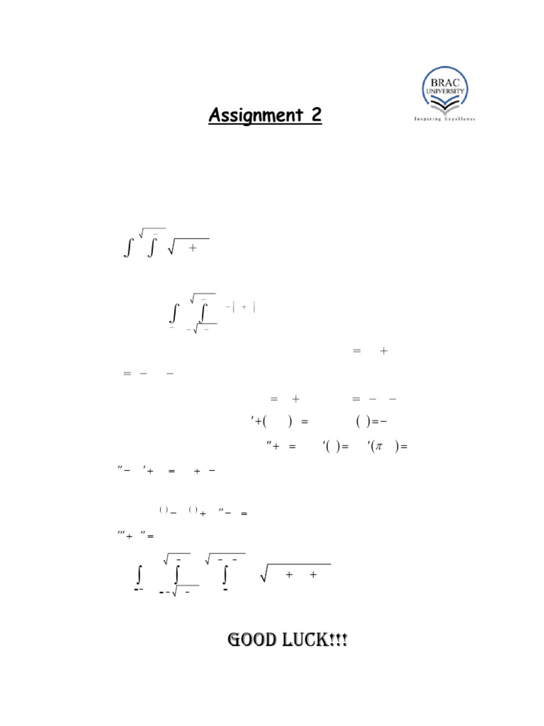 Assignment 2 (Section 15) | PDF