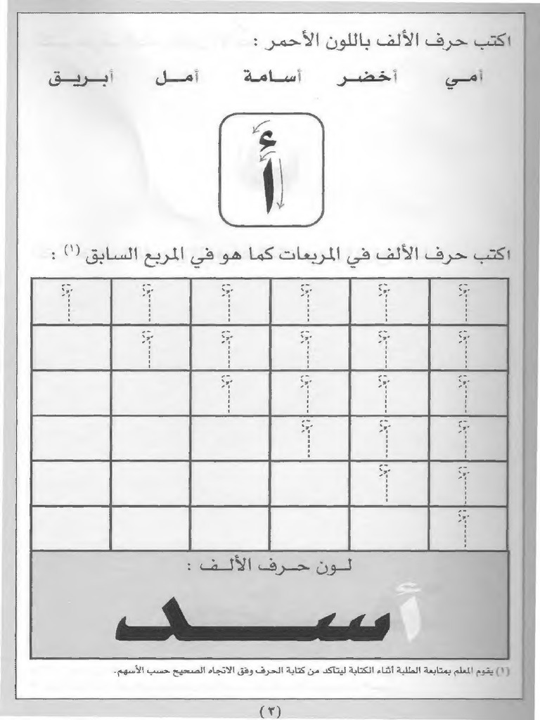 Arabskiy Alfavit Rabochaya Propis Text | PDF