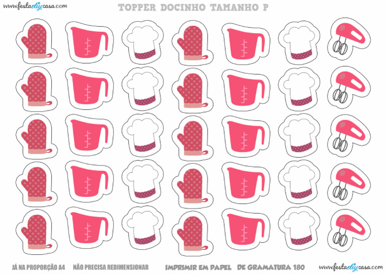 Topper Docinho Tamanho p | PDF