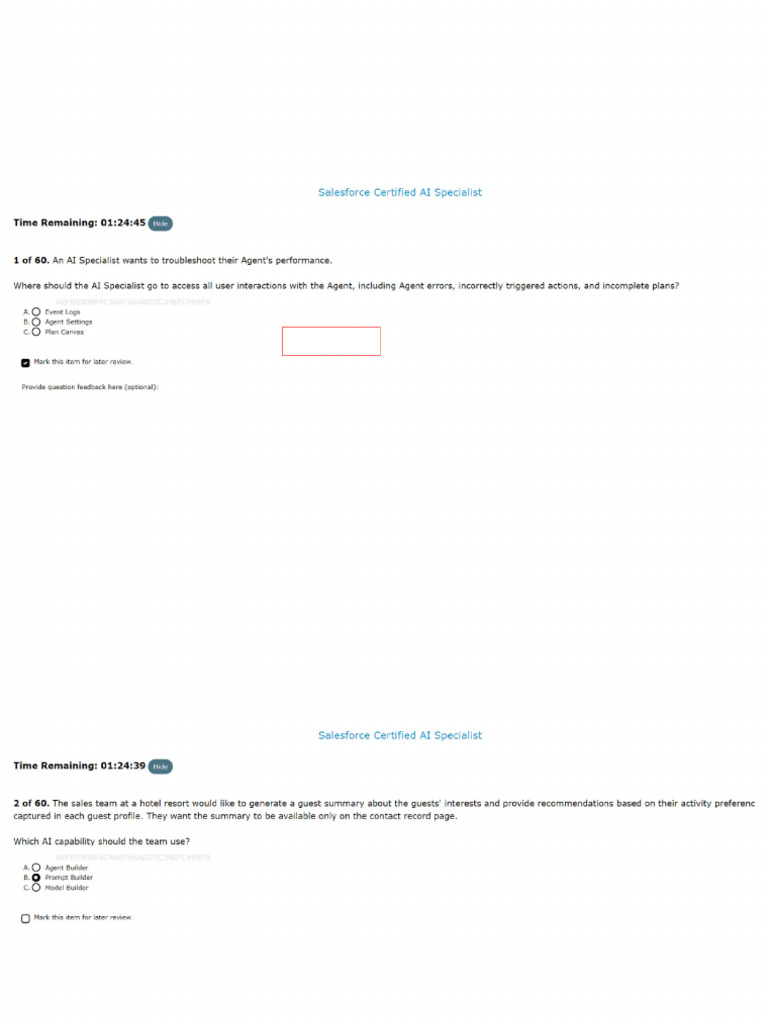 832285241 Salesforce AI Specalist | PDF | Artificial Intelligence ...