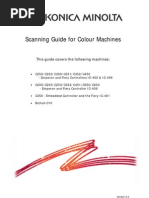 Konica Minolta Scanning Guide V6.2 - Colour