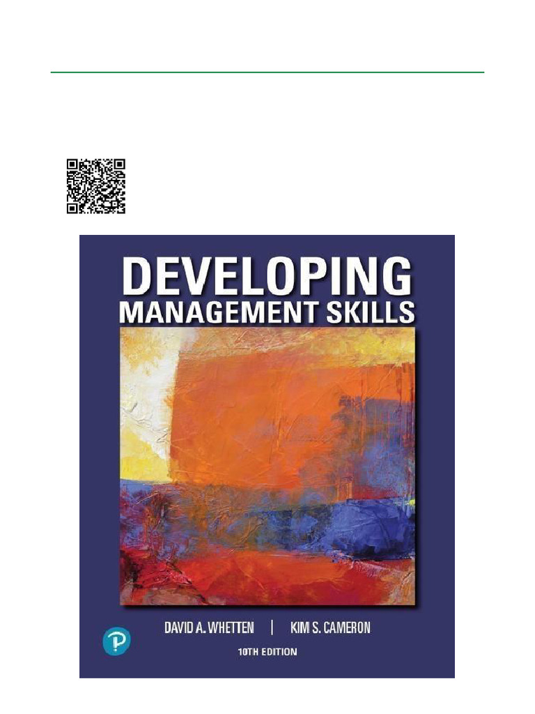 Developing Management Skills 10th Edition | PDF | Learning | Behavior ...