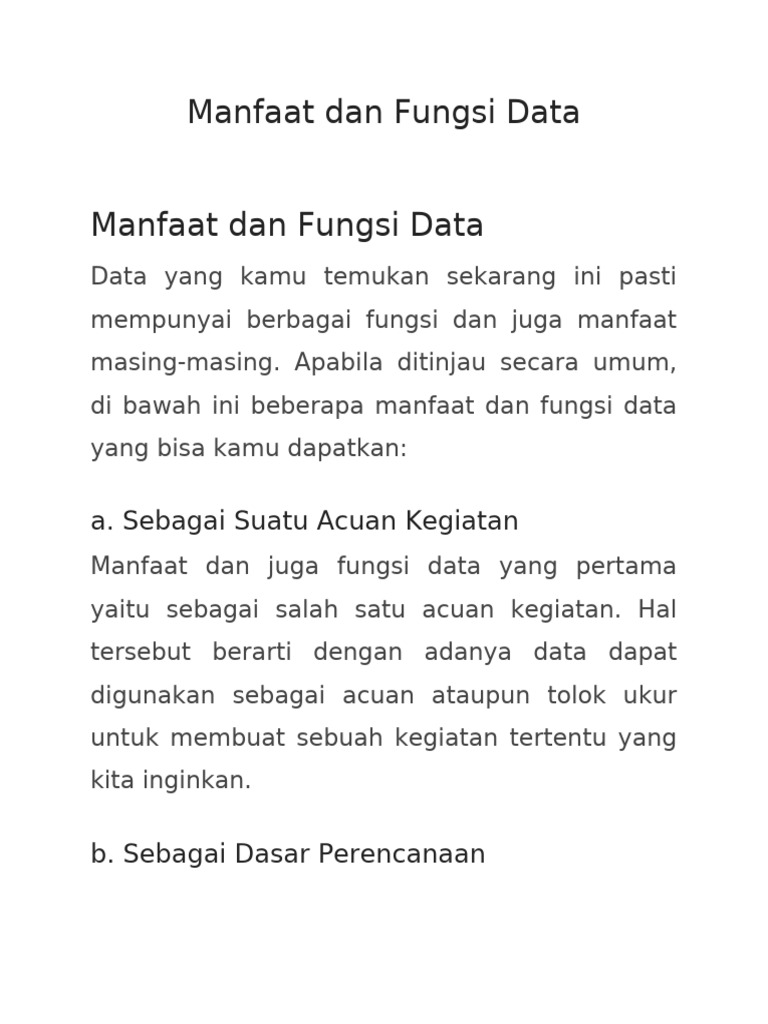 Menggunakan Data dan Feedback untuk Penambahbaikan