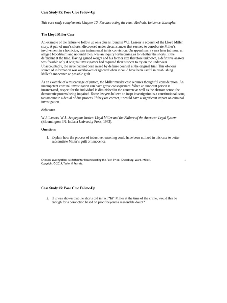 8e Case Study 5 | PDF