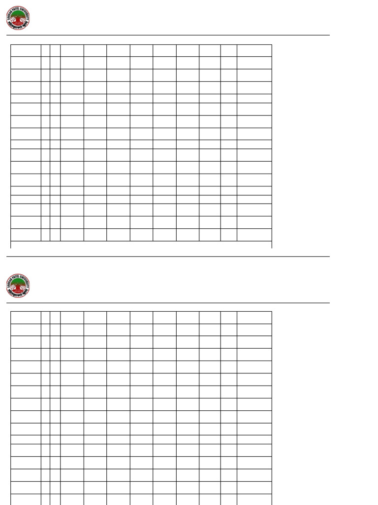 Internal Sheet 1 | PDF