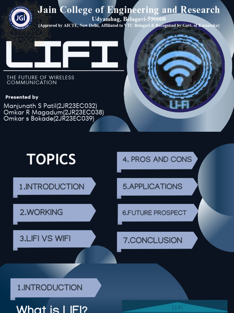 LIFI | PDF | Wi Fi | Radio