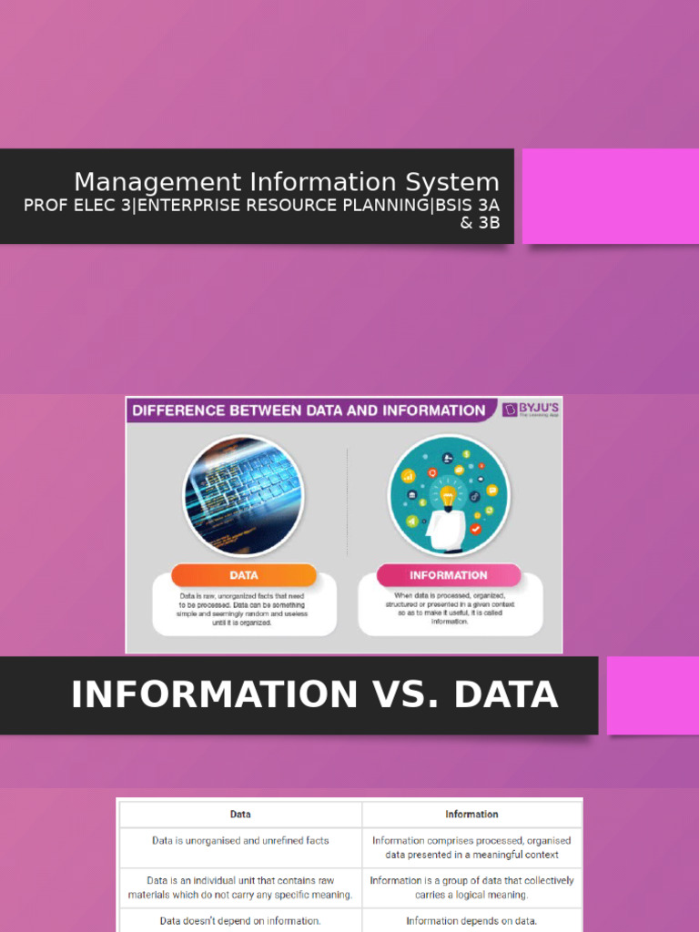 Understanding Management Information Systems | PDF | Information | Data