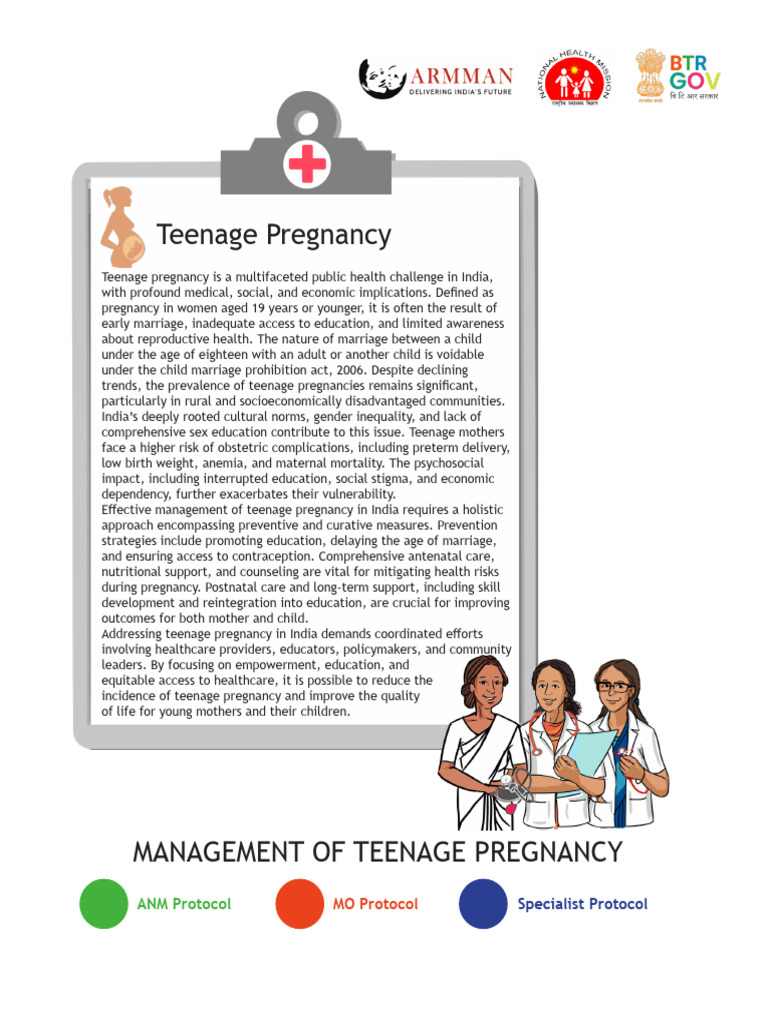 Managing Teenage Pregnancy in India | PDF | Teenage Pregnancy | Pregnancy