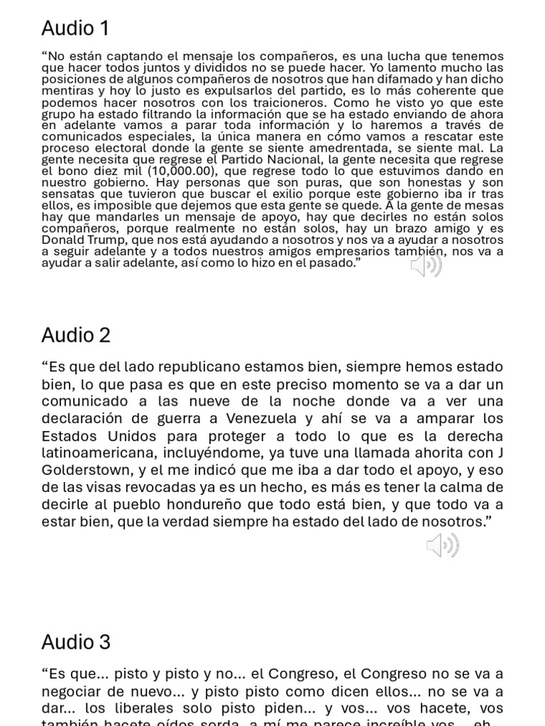 Audios 6.0 | PDF
