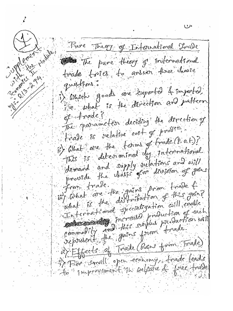 Sir's Notes Eco 2 | PDF