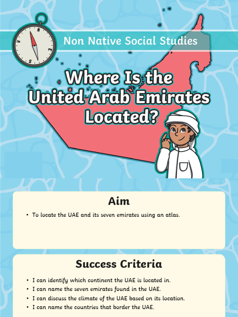 Where Is The UAE Located | PDF | United Arab Emirates | Arabian Peninsula