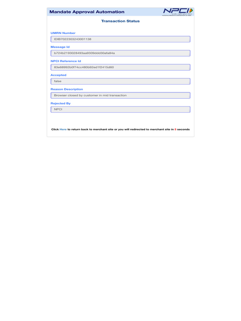 Mandate Approval Automation | PDF