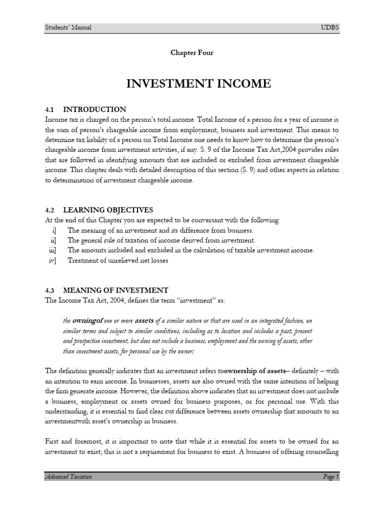 Understanding Investment Income Taxation | PDF | Life Insurance | Insurance