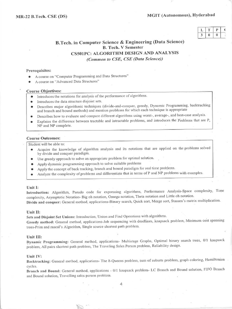 Ada Unit 1 | PDF