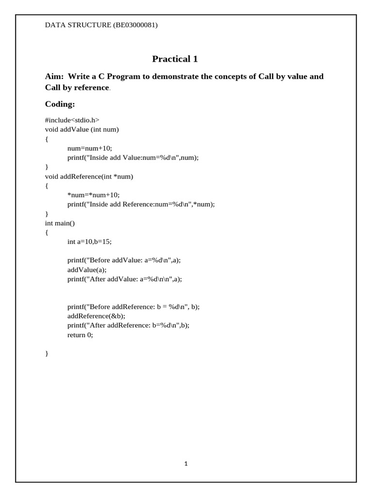 Diu Soni Sem 3 Ds Practical 1 To 4 and 8 | PDF | Queue (Abstract Data ...