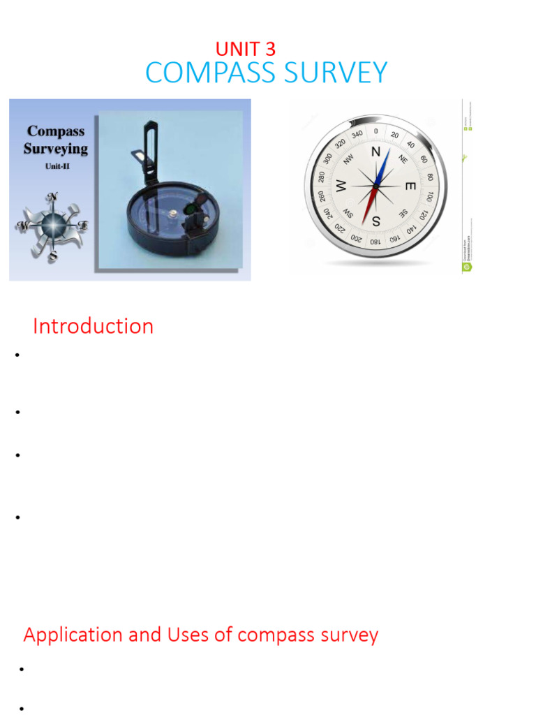 Compass Surveying Techniques Explained | PDF | Surveying | Compass
