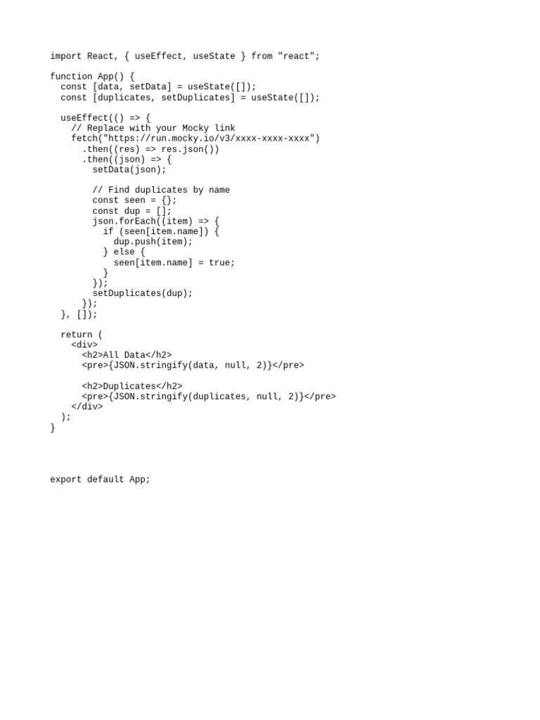 Import React, (UseEffect, UseState | PDF