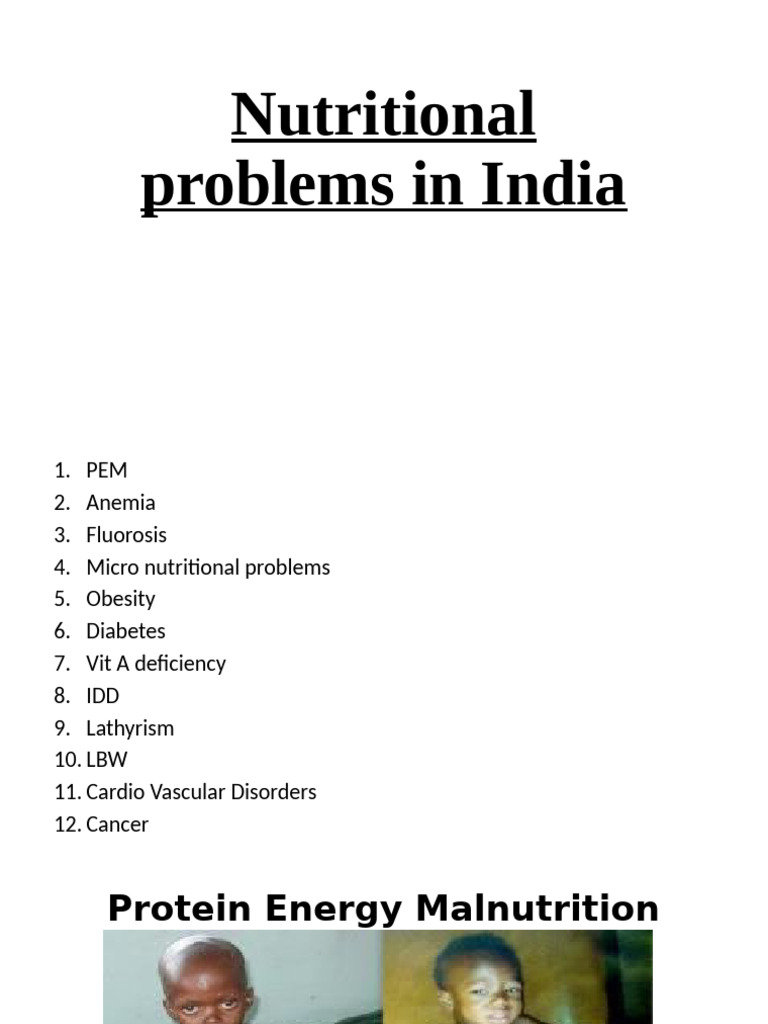 Nutritional Problems | PDF | Cancer | Diabetes