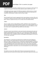 Final Year Project Report Guide | PDF | Abstract (Summary) | Experiment