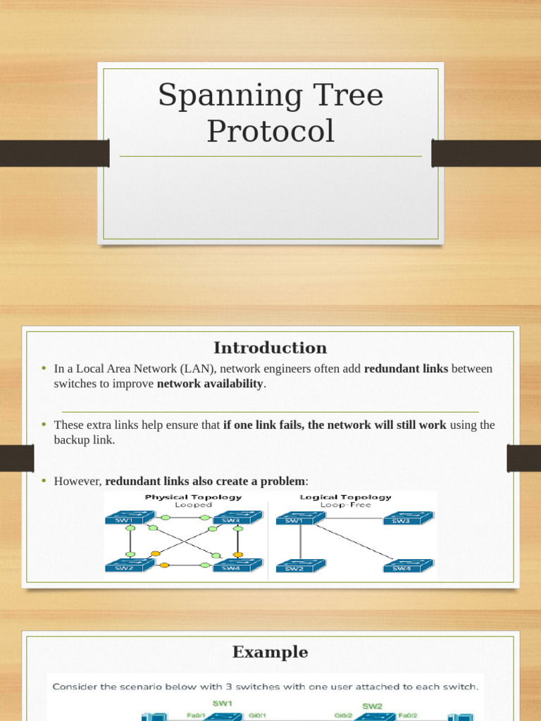 Understanding Spanning Tree Protocol (STP) | PDF | Internet Protocols ...