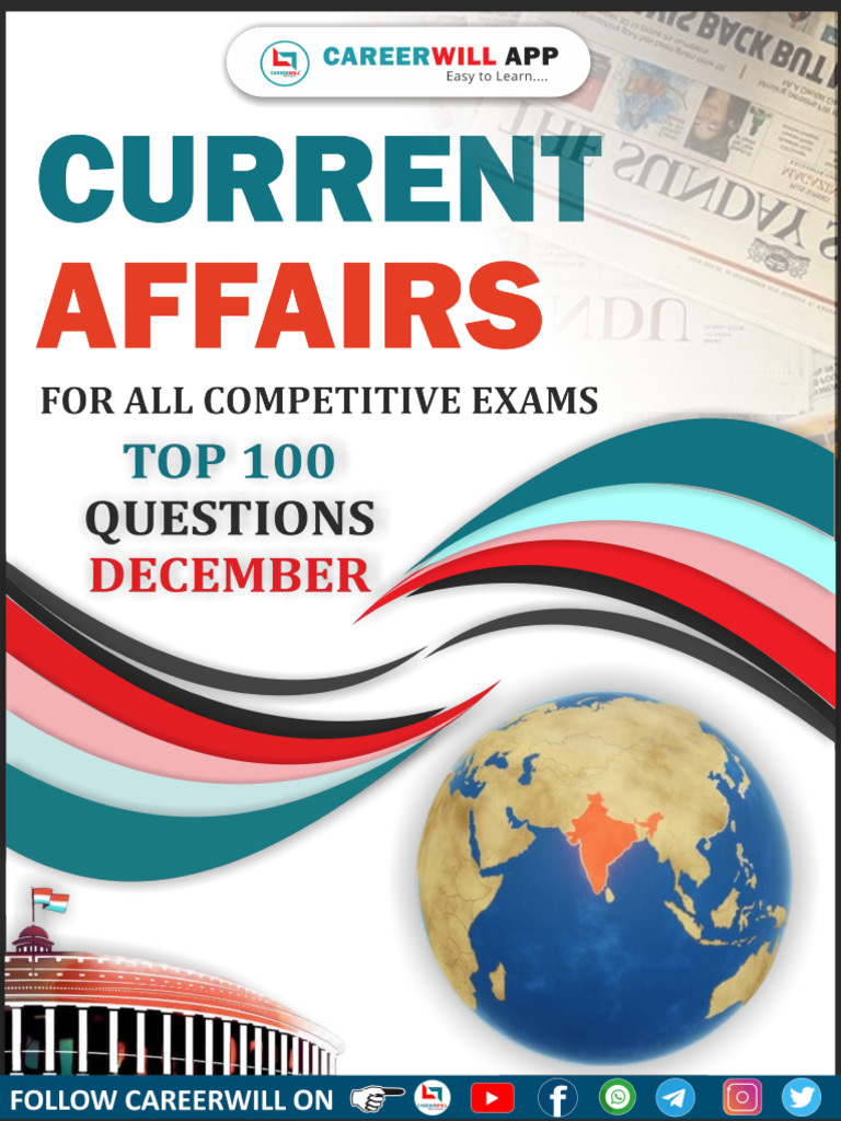 December 2025 Current Affairs Quiz | PDF