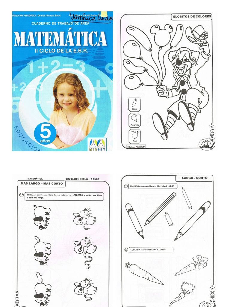 Matematicas para 5 años