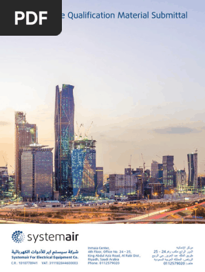 Systemair Saudi Arabia Company Profile | PDF | Gulf Cooperation